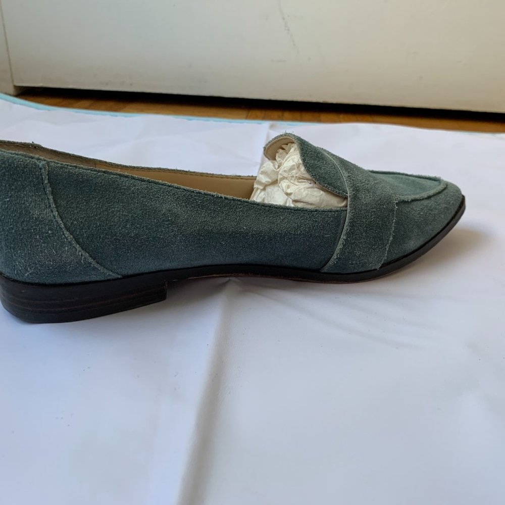 Sole Society Edie Pointy Toe Loafer Blue - Picture 3 of 10